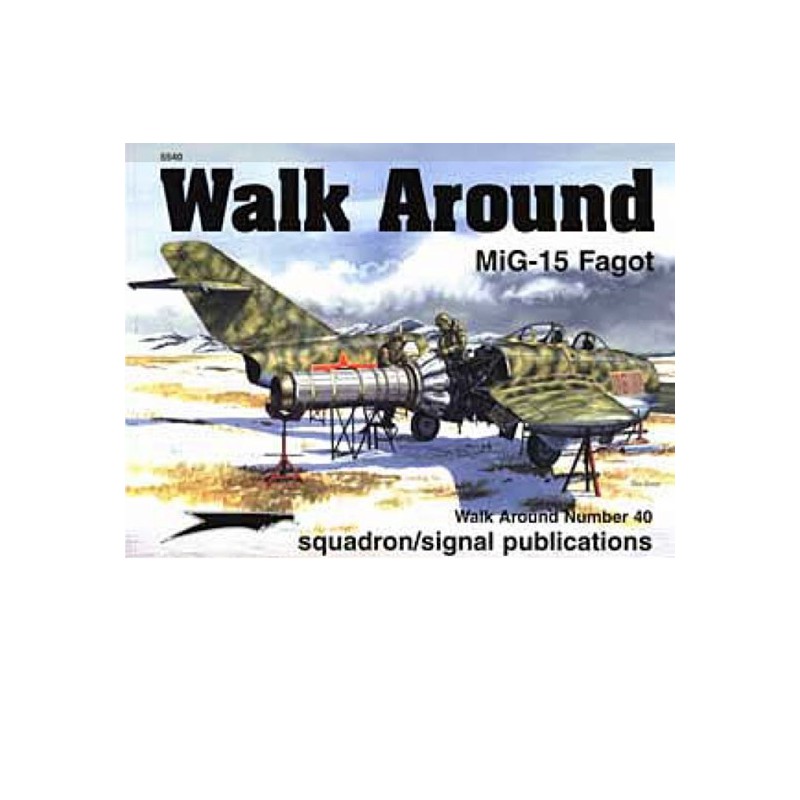MIG-15 WALK BOOK AROUND | Scientific-MHD