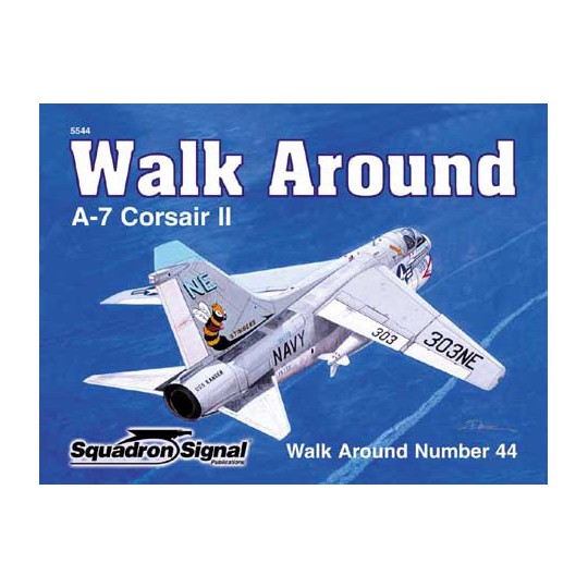 Book A-7 Corsair II Walk Around | Scientific-MHD