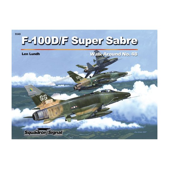 Book F-100D/F Super Saber Walk Around | Scientific-MHD