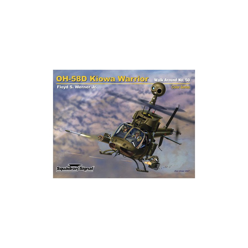 Book Oh-58d Kiowa Warrior Color Walk Around | Scientific-MHD