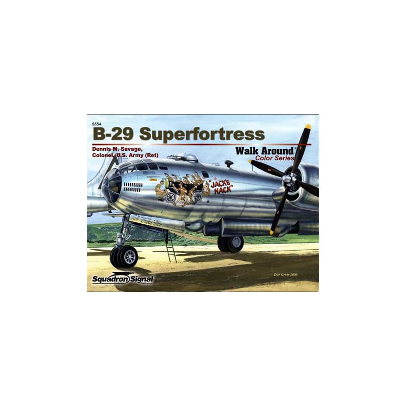 Book B-29 Superfortress COLOR WALK AROUND | Scientific-MHD