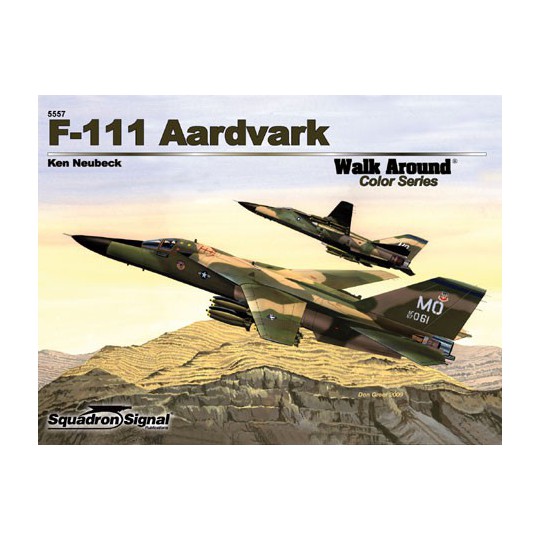Book F-111 Aardvark Color Walk Around | Scientific-MHD