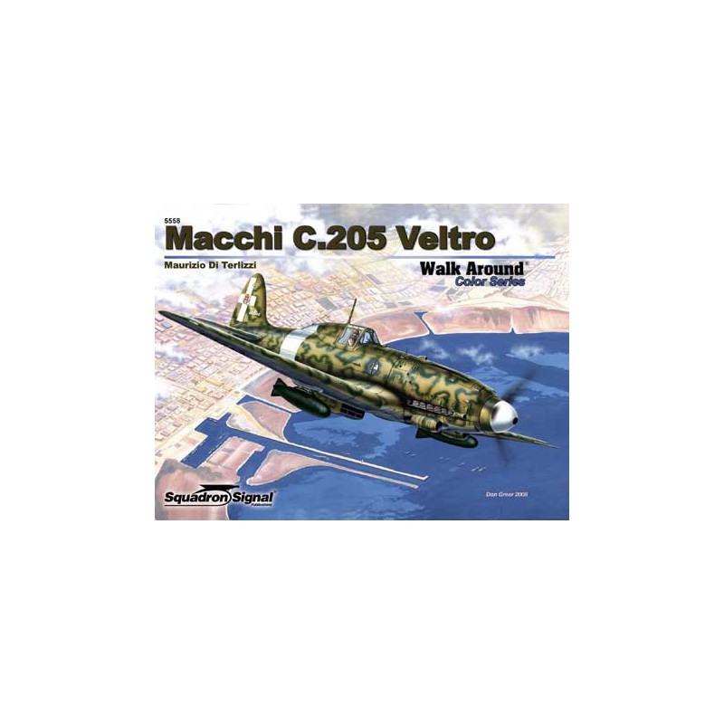 Macchi C.205 book Color Walk Around | Scientific-MHD