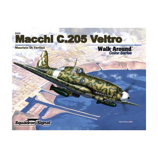 Macchi C.205 book Color Walk Around | Scientific-MHD