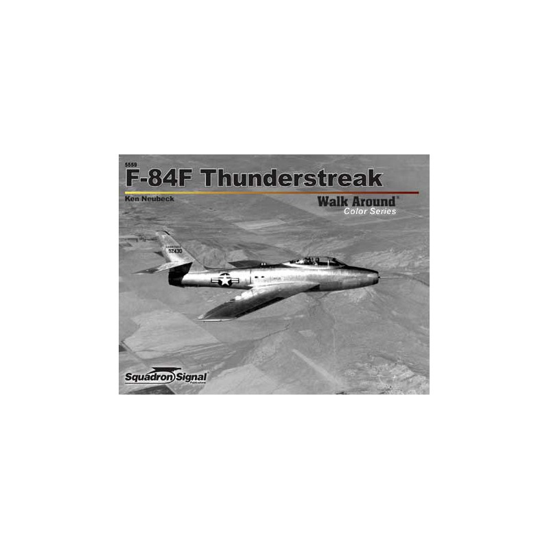 Book F-84 Thunderstreak Color Walk Around | Scientific-MHD