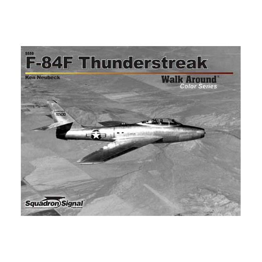 Book F-84 Thunderstreak Color Walk Around | Scientific-MHD