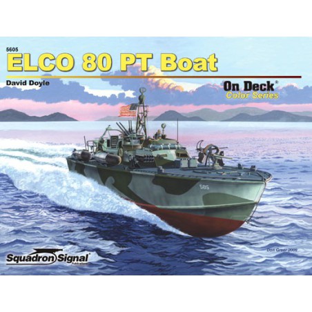 ELCO 80 FOOT BOOK PT BOAT ON DECK | Scientific-MHD