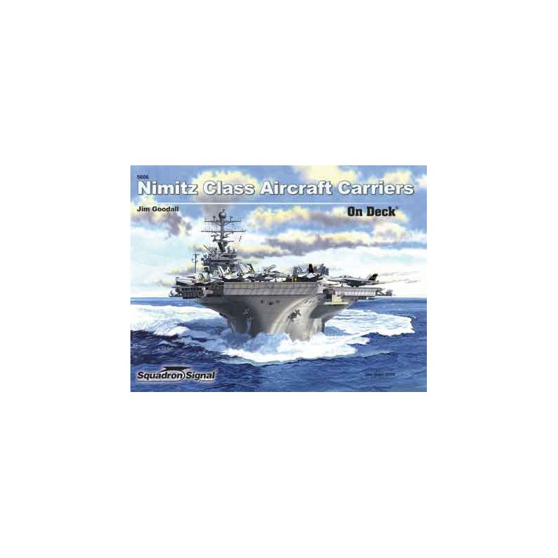 Nimitz Class Carrier on deck book | Scientific-MHD