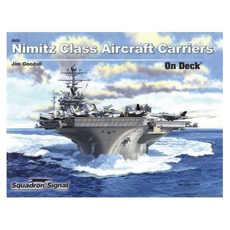 Nimitz Class Carrier on deck book | Scientific-MHD