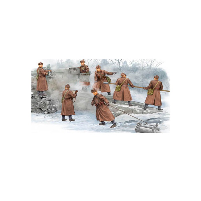 Figurine Soviet B-4 Artillery Crew | Scientific-MHD