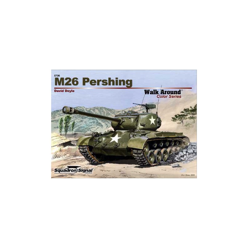 Book M26 Pershing Color Walk Around | Scientific-MHD