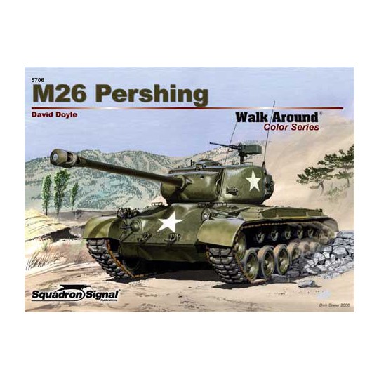 Book M26 Pershing Color Walk Around | Scientific-MHD