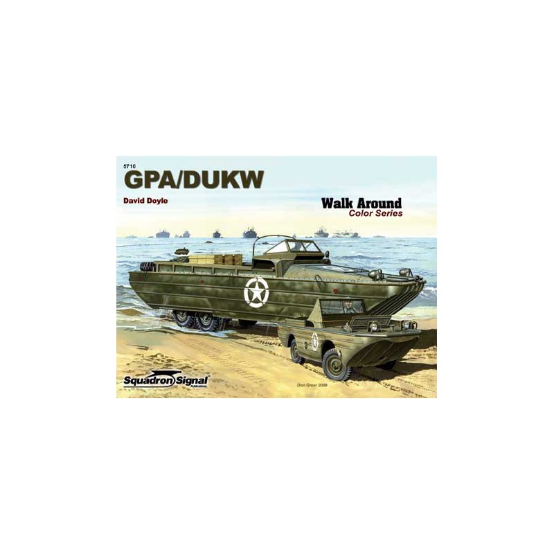 GPA and Dukw Color Walk Around book | Scientific-MHD