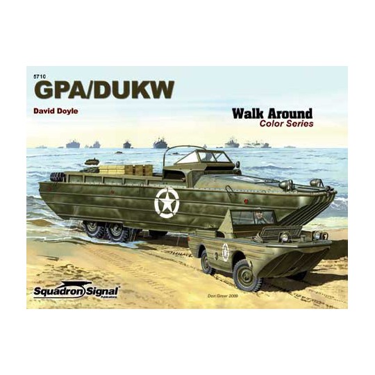 GPA and Dukw Color Walk Around book | Scientific-MHD