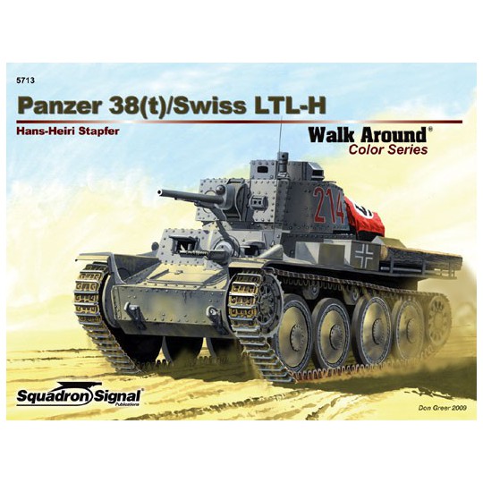 Panzer 38t Color Walkaround book | Scientific-MHD