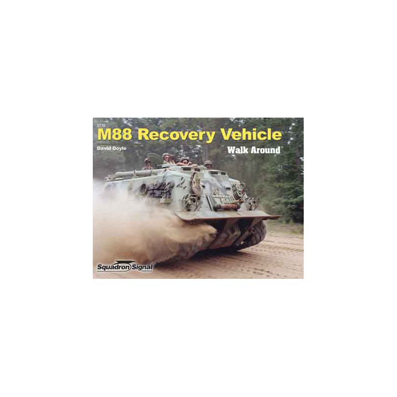 Book M88 Armored Recovery Vehicle Walk Around | Scientific-MHD