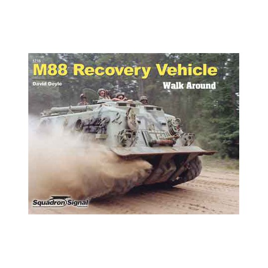 Book M88 Armored Recovery Vehicle Walk Around | Scientific-MHD