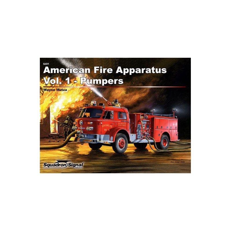 US Fire Book Apparus Vol 1 Pumper | Scientific-MHD