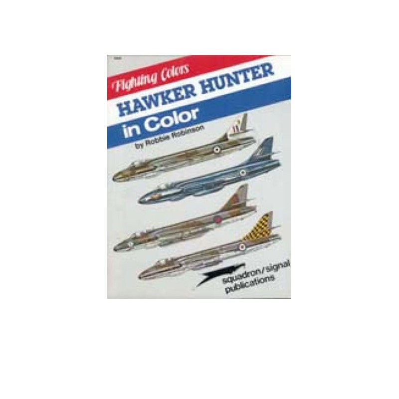 Hawker Hunter in color book | Scientific-MHD