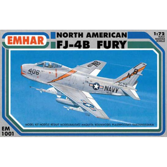 Plastic plane model North American FJ-4B Fury1/72 Plastic plane model North American FJ-4B Fury1/72 | Scientific-MHD