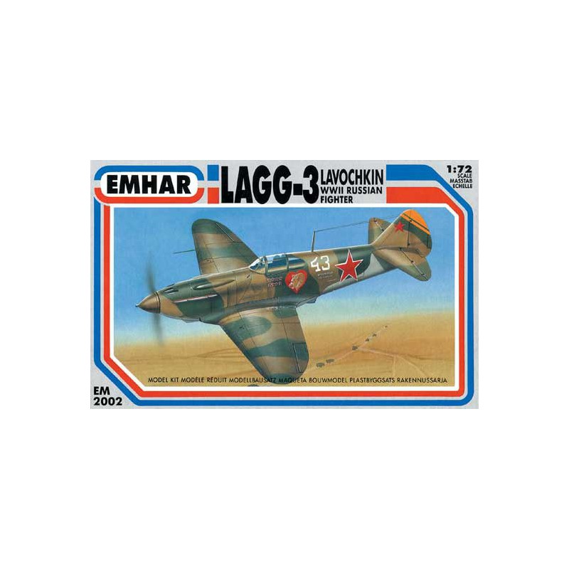 LAVOTCHKIN LAGG31/72 plastic plane model | Scientific-MHD
