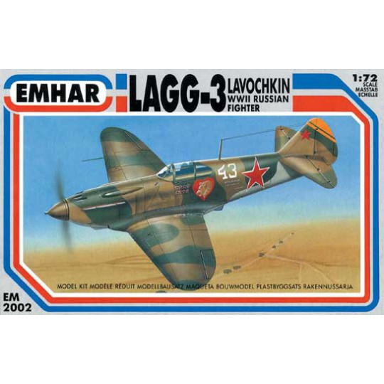 LAVOTCHKIN LAGG31/72 plastic plane model LAVOTCHKIN LAGG31/72 plastic plane model | Scientific-MHD