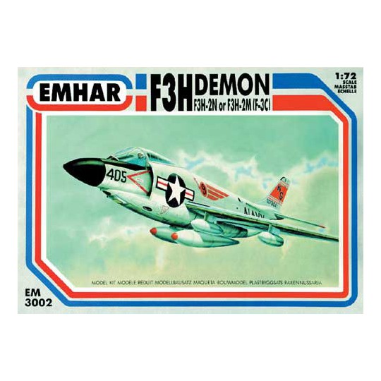 Plastic model in plastic F3H-2M.N DEMON1/72 Plastic model in plastic F3H-2M.N DEMON1/72 | Scientific-MHD