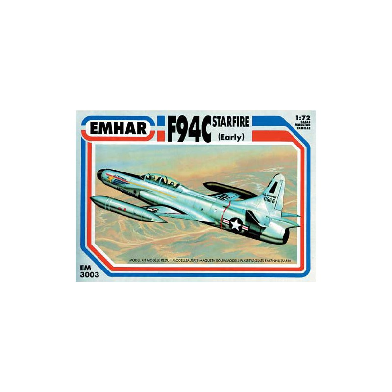 Plastic plane model F94C Starfire1/72 | Scientific-MHD