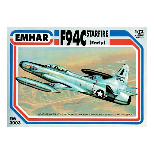 Plastic plane model F94C Starfire1/72 Plastic plane model F94C Starfire1/72 | Scientific-MHD