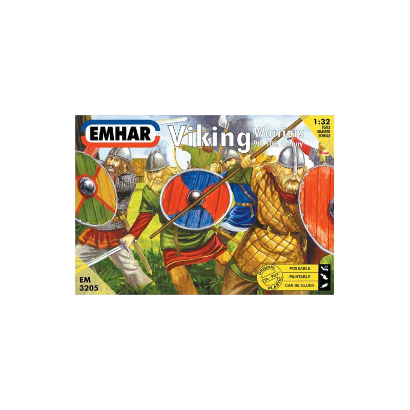 Warriors Vikings (12) 1/32 figurine | Scientific-MHD