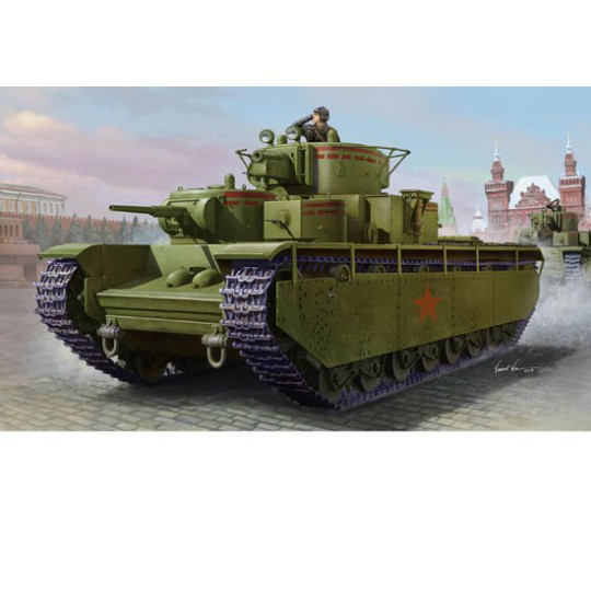 T-35 Heavy Tank Early 1/35 plastic tank model T-35 Heavy Tank Early 1/35 plastic tank model | Scientific-MHD