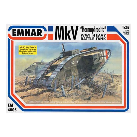 MKV tank inc "male female" and herma1/35 plastic tank model MKV tank inc "male female" and herma1/35 plastic tank model | Scientific-MHD