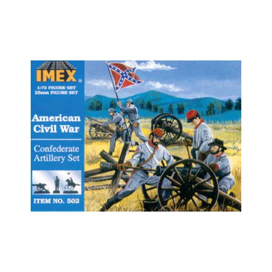 Confederee1/72 artillery figurine | Scientific-MHD