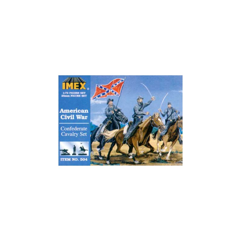 Confederee1/72 cavalry figurine | Scientific-MHD