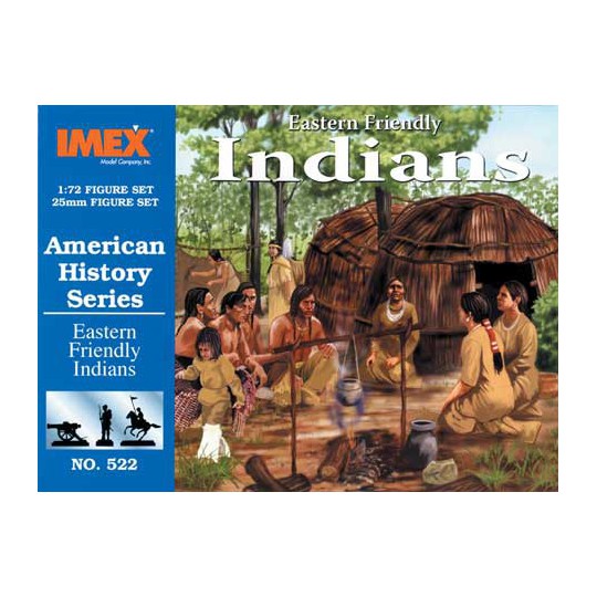 Eastern Friendly Indians1/72 figurine Eastern Friendly Indians1/72 figurine | Scientific-MHD