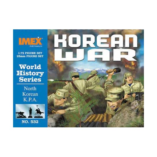 Figurine KPA North Coreenne troops1/72 | Scientific-MHD