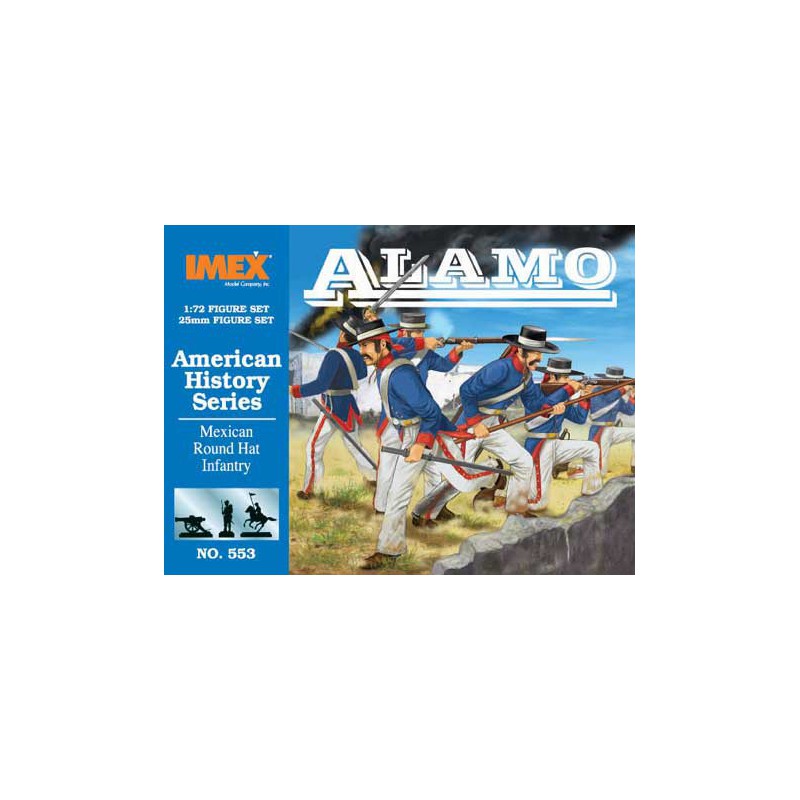 Mexican figurine round hat artillery1/72 | Scientific-MHD