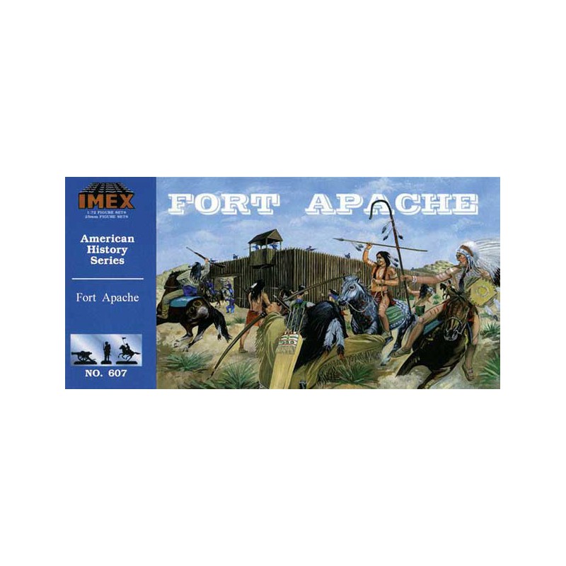Apache Fort Diorama figurine1/72 | Scientific-MHD