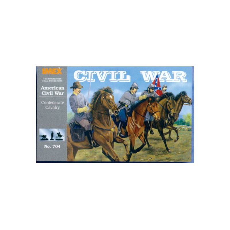 US figurine Confederate Cavalery1/32 | Scientific-MHD
