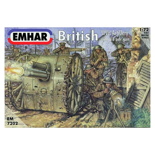 British artillery figurine and Canon wwi1/72 British artillery figurine and Canon wwi1/72 | Scientific-MHD