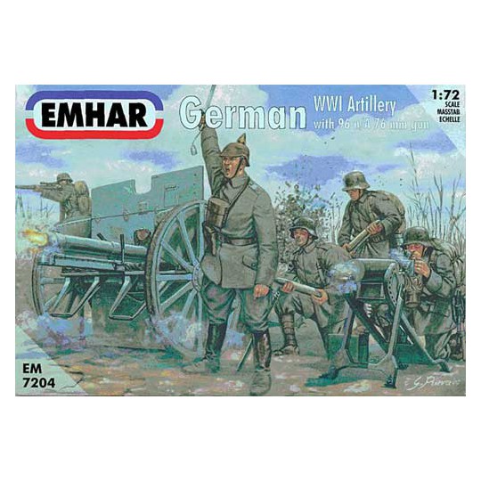 German artillery figurine and Equipment1/72 | Scientific-MHD