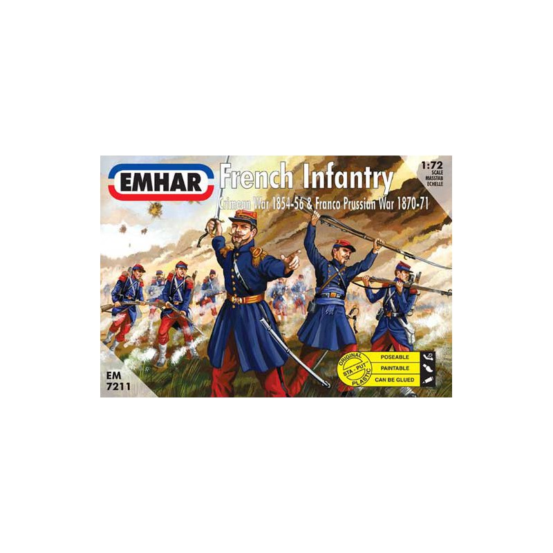 FRENCH FIGURINE INFANTERIE Crimee1/72 | Scientific-MHD