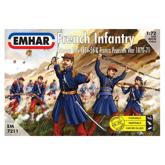 FRENCH FIGURINE INFANTERIE Crimee1/72 FRENCH FIGURINE INFANTERIE Crimee1/72 | Scientific-MHD