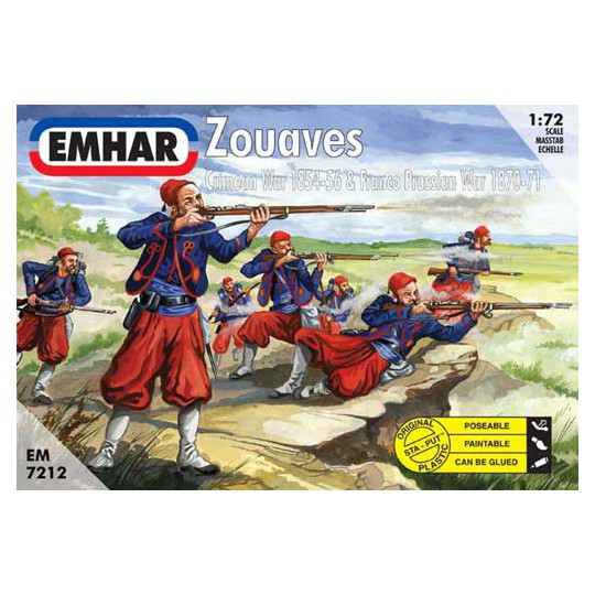 Zouaves Crimea1/72 figurine Zouaves Crimea1/72 figurine | Scientific-MHD
