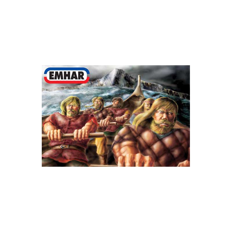 Rowers and sol1/72 vicking figurine | Scientific-MHD