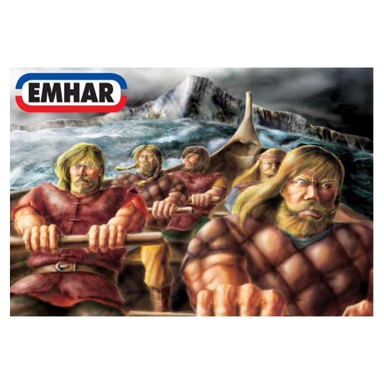 Rowers and sol1/72 vicking figurine | Scientific-MHD