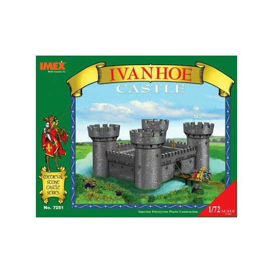 Ivanhoe Round Tours Chateau figurine1/72 | Scientific-MHD