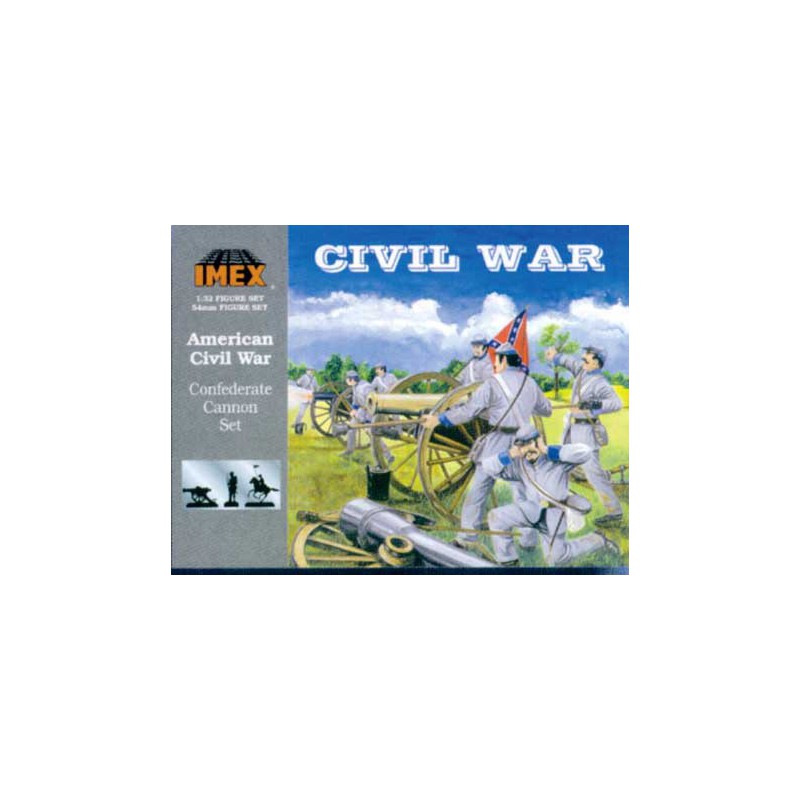 US 6LB figurine. Confederate Canon1/32 | Scientific-MHD