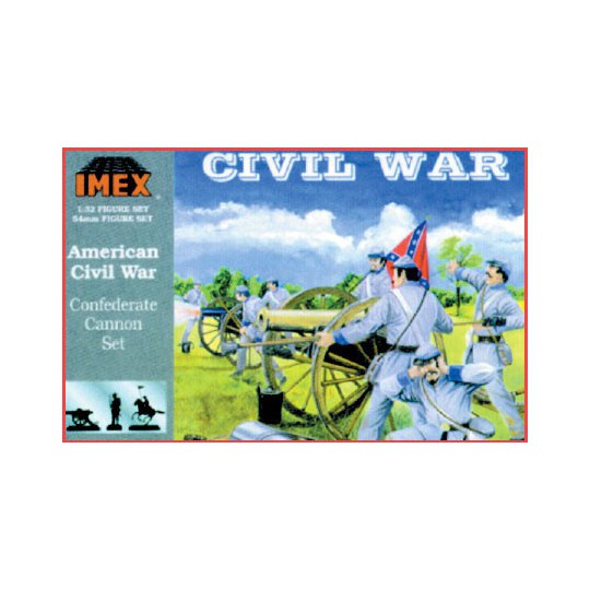 US 10LB figurine. Confederate Canon1/32 | Scientific-MHD