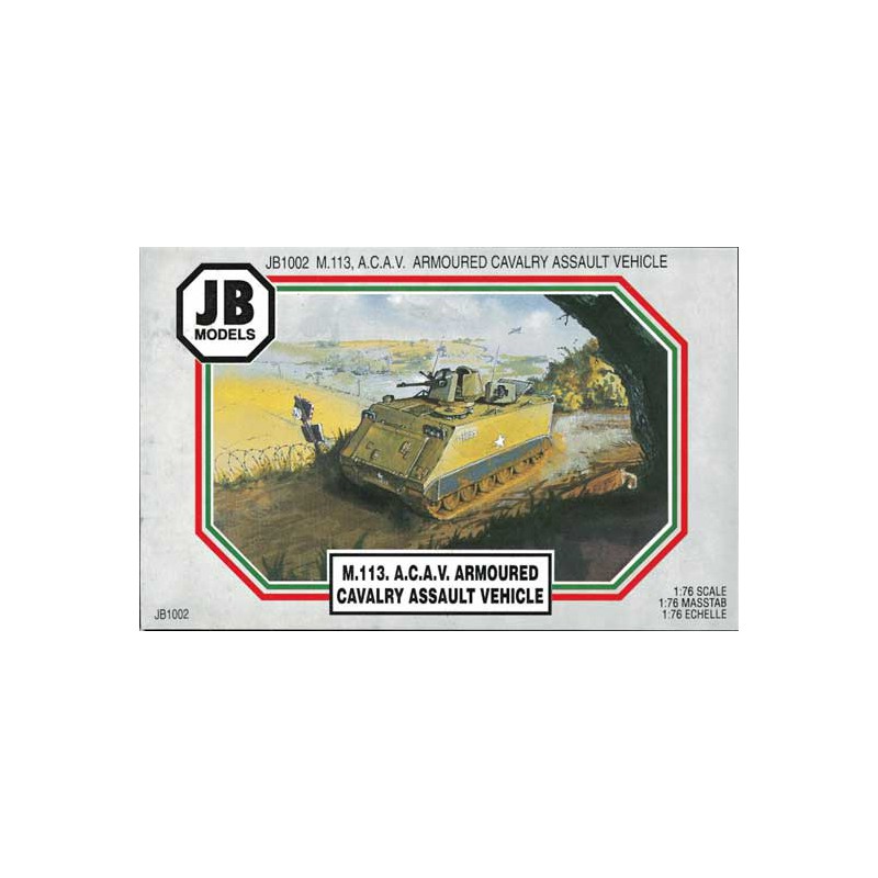 M113 A.C.AV. Armoured Cavalry Assault Vehicle 1/76 | Scientific-MHD